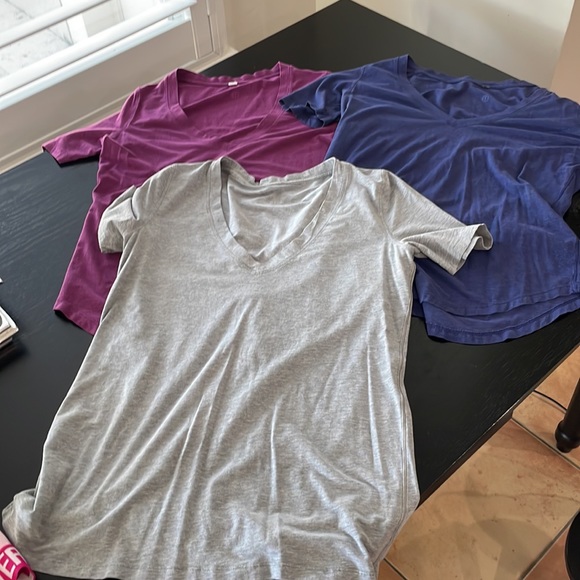 COPY - Lululemon athletica love tshirts. All 3 sold together. - Picture 2 of 3